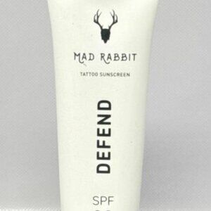 Mad Rabbit Defend Tattoo Sunscreen SPF 30 100mL Tube Mineral WOMEN MEN